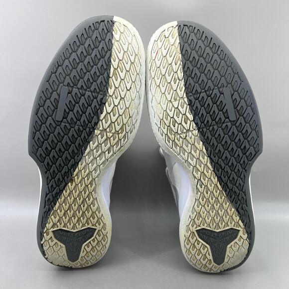 Nike Mamba Fury Basketball Shoes Men Size 15 White Gray Comfort Low Top Sneakers main image 9